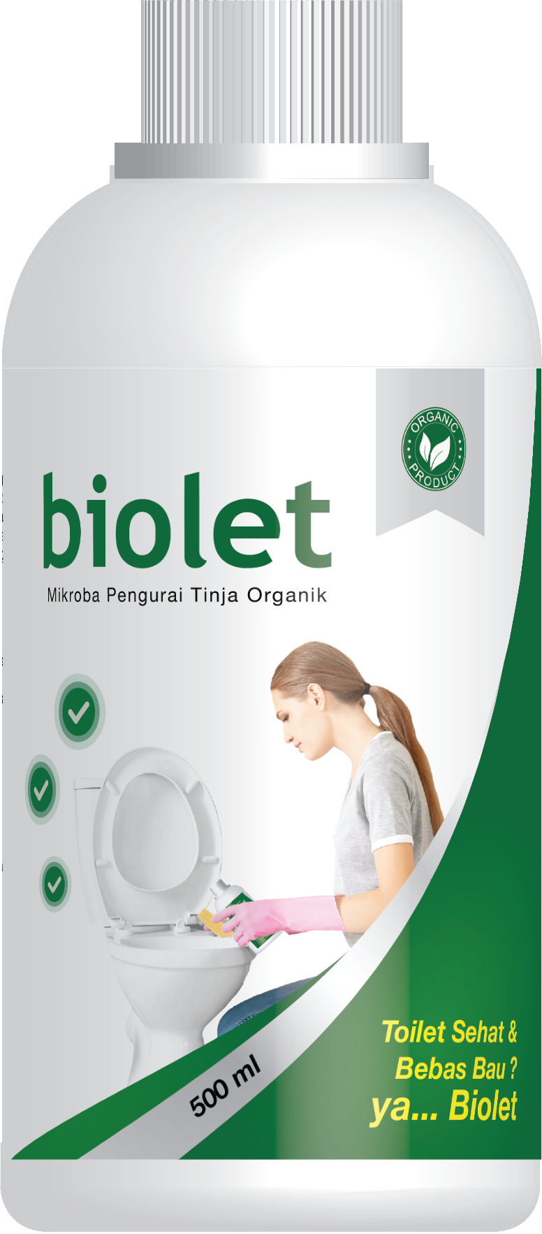Biolet Start BIOLET Mikroba Pengurai Limbah Organik | Alami Atasi Bau Kloset - BIOLET